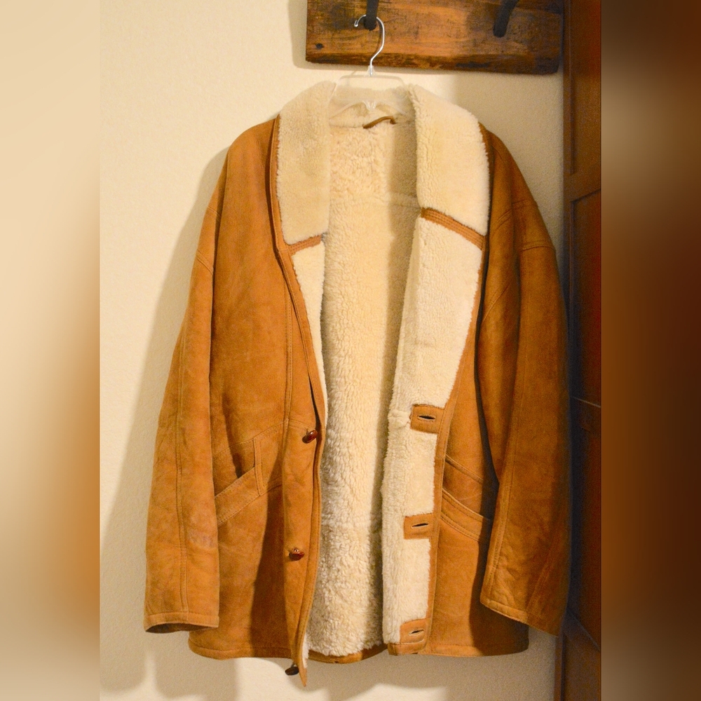 Shearling original large coat